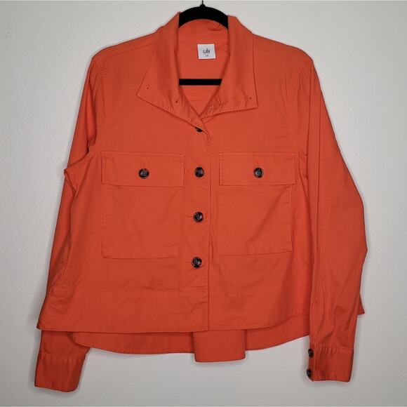 CAbi Jackets & Blazers - CAbi| Orange Resort Jacket #5098